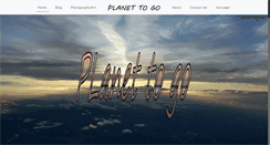Desktop Screenshot of planettogo.com